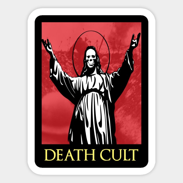 Death Cult Sticker by artpirate